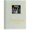 Lanpn Diario della Gravidanza Mamma 105 Pagine, Libri Ricordi Gravidanza Organizzare il Parto, Libro Album Gravidanza per Ecografie Fotografie, Regalo Future Mamma Donne Incinte, Inglese, Verde