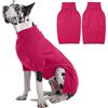 IECOii Maglione natalizio per cani di taglia extra large, taglia 5XL, per cani e cuccioli di taglia extra large, facile da mettere e togliere, maglione a collo alto in maglia per dobermann pastore tedesco