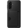 Samsung Card Slot Case per Galaxy A17, Black | Custodia con Slot Posteriore per Tessera, Design sottile