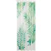 Sealskin Leaves Tenda da Doccia 180x200 cm, PEVA Verde/Bianco