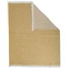 MON P'TIT DODO Mon PTIT - Coperta a nido d'ape, 80 x 100 cm, colore: Ocra