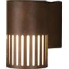 Gnosjö Konstsmide Konstsmide 7357-972 - Lampada da parete Pistoia, in alluminio, moderna, 10,5 x 17 x 17,5 cm