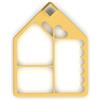 Tescoma 630894 Tagliabiscotti casetta pan di zenzero 9,9x12,7x3,2 cm