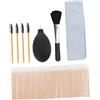 CIYODO 1Set Pulizia Auricolari Wireless Kit Professionale con Tamponi e Panno per Pulizia Compatto per Cuffie e Accessori Elettronici