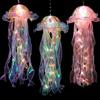 Dremisland 3 Pezzi Lampada Da Medusa Sospesa Da Appendere Meduse | Lanterna Luminosa Blu Viola Rosa Portatile Lampada Jellyfish Luce D'atmosfera Ricaricabile Per Compleanni Ragazze Natale