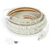 FOLGEMIR Striscia LED 4 metro Bianco Freddo, 220V 230V Strisce LED, 60 LEDs/m, impermeabile IP65, retroilluminazione morbida