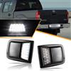OZ-LAMPE Luci Targa a LED per Nissan Navara D40 Frontier 2005-2007, Luce Placchetta Lampada con Canbus, Nessun Errore, 2 Pezzi