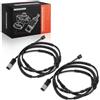 Frankberg 2x Sensore Usura Pastiglie Freno Posteriore 2-Poli Freno a disco Compatibile con Z4 R.o.a.d.s.t.e.r E89 Replace# 34356792566