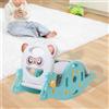 Scivolo a dondolo 3 in 1 per bambini da 1 a 6 anni, parco giochi per