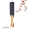 SJQBAINING Raspa per pedicure, pietra pomice per piedi, rimozione della pelle morta, strumento igienico per pedicure (nero) (1 pezzo, nero)