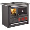 LA NORDICA Cucina ROSA XXL 5.0 VST STEEL Nero Antracite 7015347