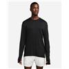Nike Run Wool Ls M - Maglia Running - Uomo - Nero