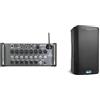 BEHRINGER XR16 MIXER DIGITALE X-AIR IPAD ANDROID WIFI USB LAN 16 CANALI 8 PREAMPLIFICATORI MICROFONI & Alto Professional TS410 - Cassa Attiva PA Amplificata da 2000 W 10 con mixer a 3 canali