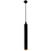 SEMANHUAOZ Lampada Da Soffitto A Sospensione Cilindrica Nera 3W LED Lampada A Sospensione Lampada A Sospensione A Tubo Lungo Lanterna Cilindrica Faretto Da Incasso In Alluminio Camera Da Letto Droplig