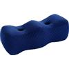 Generisch 55 x 23 x 21 cm, cuscino di rialzo delle gambe, cuscino gonfiabile, per le gambe, per migliorare la circolazione sanguigna