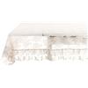 Blanc Mariclò' Tovaglia in Pizzo 12 posti Bianco 180x240 cm con Balza 12cm
