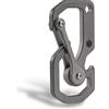 KeyUnity KU06 Portachiavi con moschettone in titanio, apribottiglie con cacciavite per il trasporto quotidiano