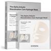 COSRX Maschere in hydrogel all'alpha-arbutina, Trattamento anti-macchie, 3 pezzi, maschera viso al collagene, formato viaggio, maschera notte, skincare coreana