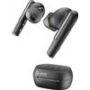 Poly Cuffia con microfono Poly Auricolari nerofumo Voyager Free 60+M UC + Adattatore BT700 USB-C Custodia per ricarica touchscreen [7Y8H0AA]