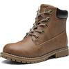 Bruno Marc Ragazzi e Ragazze Invernali Stivali da Neve Antiscivolo Impermeabile Caloroso Stivali da Neve Invernali con Caldi Foderati in Pelliccia,Size 38.5,Marrone,SBSB2302K