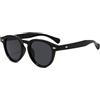YAMEIZE Vintage Occhiali da Sole Rotondi Donna Uomo - Moda Occhiali Rotondi Shades UV400 Protezione di Guida All'aperto