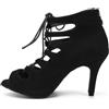 Syrads Scarpe da Ballo Latino Donna Salsa Bachata Scarpe da Ballo da Sala Tango Valzer Moderno Danze al Coperto