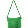 EVEOUT Mini Pochette Intrecciata per Donna Ragazza Clutch con Manico Estiva Borse Tote Intrecciata per Spiaggia Vacanze