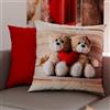 PETTI Artigiani Italiani - Coppia di Federe Cuscino 45x45 cm in Microfibra, Cuscini Arredo Camera da Letto, Divano, Salotto, Set 2 Fodere Copricuscino, Federa Dolcezza, 100% Made in Italy