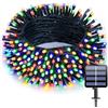 Electight 10M 100 LED Luci Solari Da Giardino, 8 Modalità IP65 Impermeabile Catena Luminosa Esterno Solare, per Feste, Campeggio, Balcone, Giardino, Matrimonio, Gazebo, Multicolore