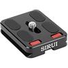 SIRUI AM-50T - Piastra di ricambio con blocco scorrevole, compatibile con Arca Swiss