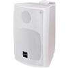Dynavox PB402 cassa HiFi con supporto da parete, altoparlante compatto a 3 vie, bianco