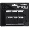 Dunlop Overgrip Dunlop Super Tac 3P - Nero