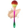 SruidyLady Kabuki - Pennello per make-up in polvere, pennello per trucco per viso, grande copertura, in polvere minerale per bronzo, fondotinta, blush Buffing (XMY GREENER-DE)