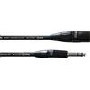 Cordial CIM 3 MV - Cavo audio bilanciato, da XLR maschio a jack stereo da 6,3 mm, lunghezza 3 m