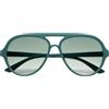 OKKIA Occhiale Da Sole Unisex Goccia Alessio Verde Salv.