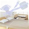 Cutiolly Cinghia per Lettino,Cinghie Culla Letto,Cinghia Fissaggio Lettino,8M Cinghia Fissaggio per Lettino,Cinghia di Supporto per Lettino,Cinghia Unisci Lettino,Parapetto per Lettino Cinghie per Mobili