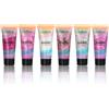 MKNZOME Glitter Corpo, MKNZOME 6 pezzi Glitter Capelli Brillantini Corpo Ombretto Liquido Glitter Brillantini Make Up per Capelli, Viso,Festival Musicali,Halloween, Natale, Club, Feste