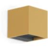LOMBARDO Applique LED da parete per esterni oro e grigio RAL 7021 4000K IP65 3W 120 lm CRI>80 fascio regolabile Lombardo LL14301ZN [18131000]