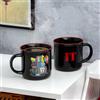 Paladone - Tazza a variazione termica Pennywise, da 350 ml, in ceramica, per caffè, tè o cioccolata calda, regalo per gli appassionati di film horror, licenza ufficiale IT the Movie