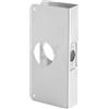Defender Security prime-line Products U 9552 1 - 3/10,2 cm di spessore di 2 - 3/10,2 cm, 2 - 1/20,3 cm Bore Door rein Forcer da incasso, in acciaio INOX
