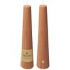 Spaas - Candela con motivo a coste, 25 ore - beige