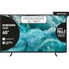 Samsung Smart TV 55'' QE55Q7F5AUXZT QLED 4K, Q4 AI Processor, 4K Upscaling, OTS Lite, Slim Look Design, 2025, 55, Q7F5 BASE CENTRALE