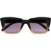 OKKIA Occhiale Da Sole Unisex Elba Nero Rosa