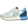 SUN68 Z35111 Sneakers Con Lacci In Tessuto/camoscio Uomo BIANCO 42
