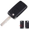 kuyuansu Caso chiave a distanza per Peugeot 207 307 308 407 607 807 Per Citroen C2 C3 C4 C5 C6 Flip Pieghevole Auto Key shell 2Buttons 3Buttons (VA2 523, 2B)