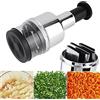 URCheers Tritatutto Manuale Multi-Funzione per Verdure, Frutta e Cipolle - Tagliaverdure Rimovibile