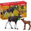 SCHLEICH 2542629 ALCE CON CUCCIOLO