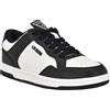 GUESS Rubinn, Scarpe da Ginnastica Donna, Nero Bianco 001, 40 EU
