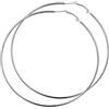 GoldChic Y2K Orecchini Futuristici Minimalismo 20MM-100MM Impilabili Ipoallergenico Orecchini Donna Argento Estetica Tricolore Cerchio Impermeabile Oversize Leggero