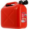 PRECISION STEEL Cartec 506021 Tanica Omologata Carburanti, Rosso, 10 Litri